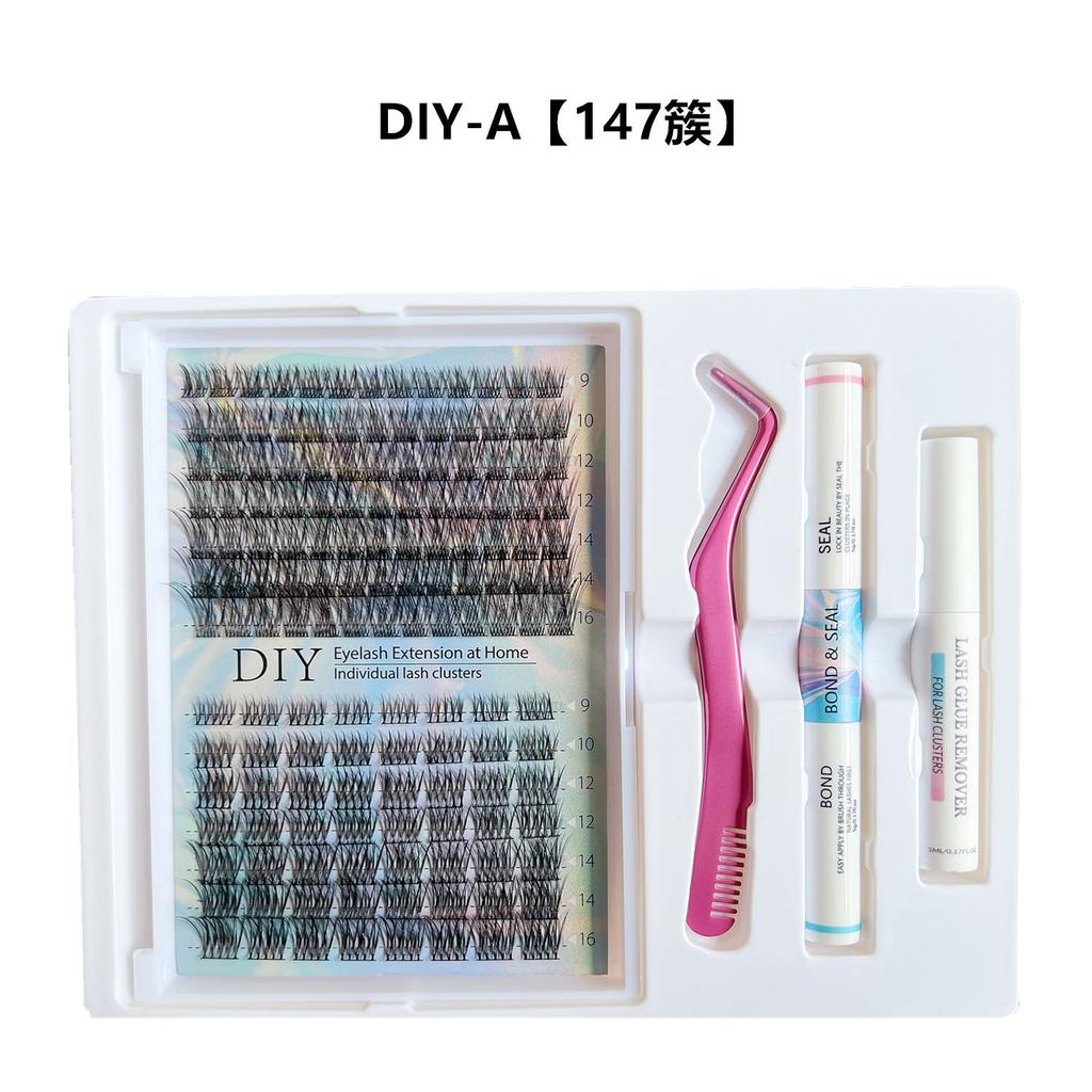 Dense Self-Grafting Single Cluster 30D40D Eyelash Lazy Diy False Eyelash Lashes Cover