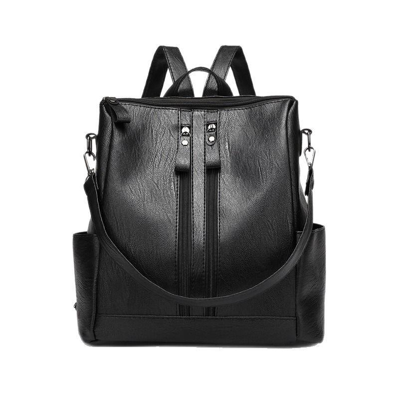 Women's Large Capacity Backpack Korean Fashion Versatile Simple Travel Backpack Women's Commuting Large Capacity Mommy Bag