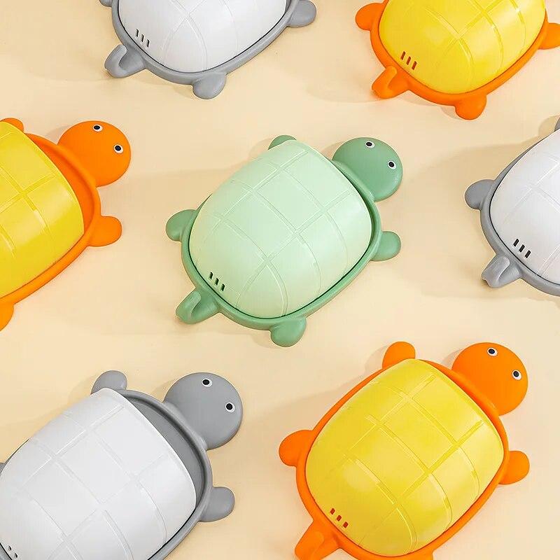 1 stück Nette Schildkröte Design Lagerung Rack Zahnbürste Halter Kreative Cartoon Bad Lagerung Organizer Zahnbürste Lagerung Rack
