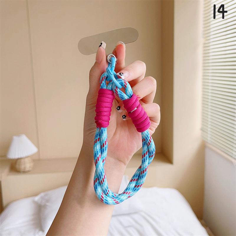 Wrist Strap For Phone Charm Luxury Cell Accessories With Patch Key Lanyards Exquisite Bracelet Telephone Jewelry Rope Keychain