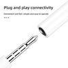 Compatible with Apple Devices and Lightning Headphone Adapters for Calls and Music Playback