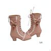 1/4 scale BJD Doll Boots Adorable Bow Pastel Miniature Footwear