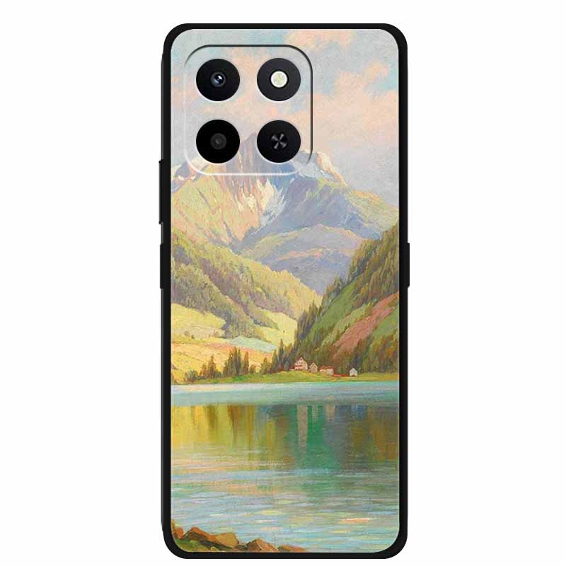 Phone Case For Honor X7D Honor 400 Smart Honor Play10T 5G Soft Silicone TPU Protector Shell Cartoon Gift Anime Funda Flower Capa