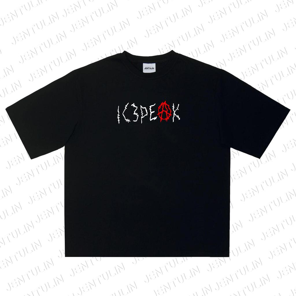 Harajuku Oversized Streetwear Men Tshirt ANARCHY Graphic Print Top Cotton Hip Hop Punk Letter Short Sleeve Tee Clothing Goth Y2k