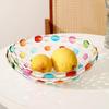 ZISIZ Light Luxury Crystal Glass Fruit Plate