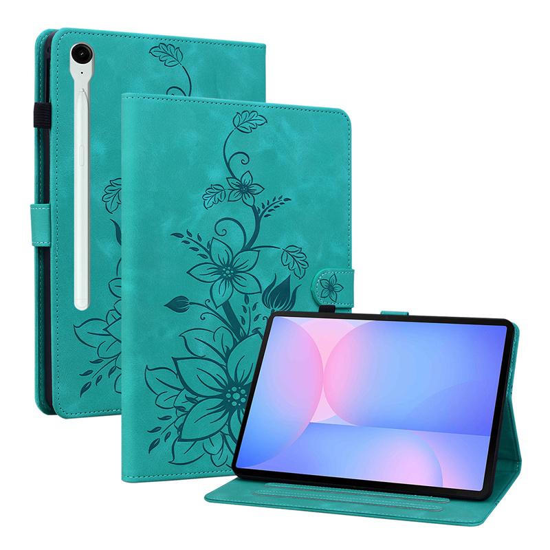 For Samsung Galaxy Tab S10FE Plus 13.1 Inch Cover For Galaxy Tab S10FE+ Case 13.1 X620 X626B Soft TPU Wallet Card Slots Funda