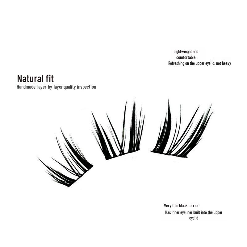 Grand Princess Cat Style Eyelashes: Natural, Realistic, Barbie Big Eyes – European American Comic Flair