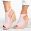 Plus Size Platform Sandals Wedges Shoes For Women Heels Sandals Summer Clog