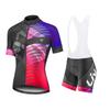 Mens Cycling Jersey Set Breathable Short Sleeve Road Mountain Bike Apparel Sportswear