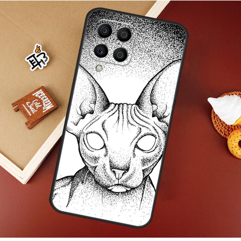 Sphinx Cat For Samsung Galaxy M12 M32 M52 M13 M33 M53 M11 M31 M51 M15 M55 M14 M34 M54 M30s M20 Case