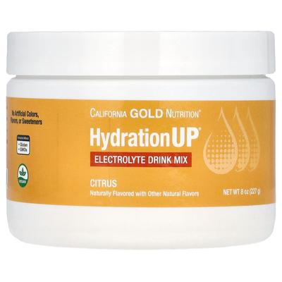 HydrationUP®, Mélange pour boisson électrolytique, Saveur agrumes, 8 oz (227g)