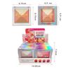 Misiou Beauty Naturally High-light Pearl Light Helles und gleichmäßiges rosa Puder, zartes Rouge, Hug The Four Seasons Four-Color Blush Integrated Plate