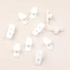 ECF5073 10 Pcs Body Moulding Ornamental Garnish Door Chrome Trim Clip A0069887478 for Mercedes Benz E W124 S124 C124 1986-1995