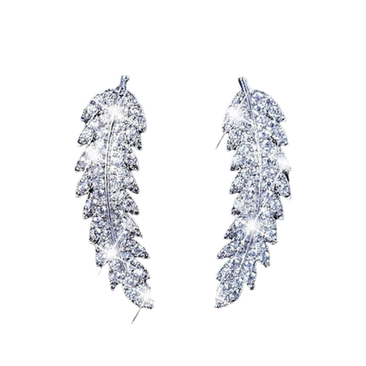 

Сережки з цирконієвим серцем