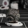 Realistic Owl Figurine Beads Lucky Owl Owl Ornament Energy Owl Mini Statue  Desktop Decoration