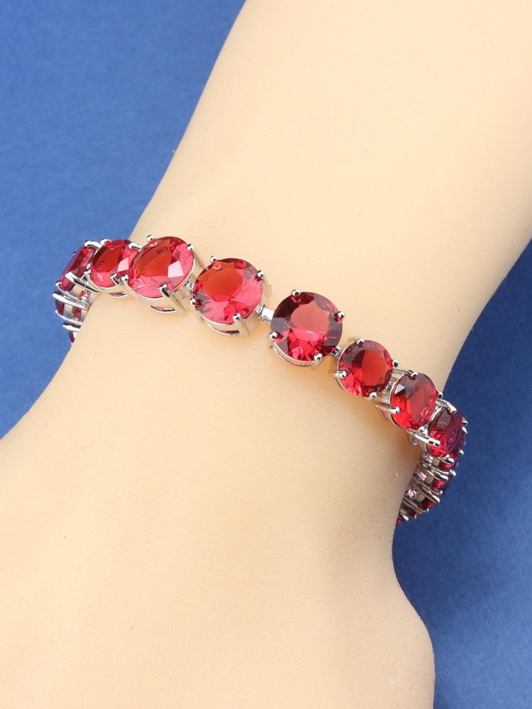 Italian Charm Bracelet Original    Fine Jewelry & Accessories Round Colorful Zircon For Women/Girl Fashion Gift