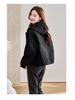 2024 Women's Winter Plaid Cotton-Padded Jacket - Petite Fit, Short Style