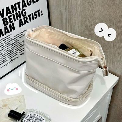 Large-capacity Makeup Bag Waterproof Cosmetics Storage Bag New Travel and Business Trip Toiletries Bag Makeup Brush Storage Tool