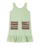 Guwolsibil Layered Long Dress Light Green