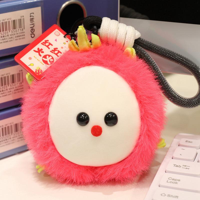Niedliche Fruchtserie Plüschpuppe Wassermelone Plüschtier Durian Puppe Mädchen Taschenanhänger Puppe Geschenk
