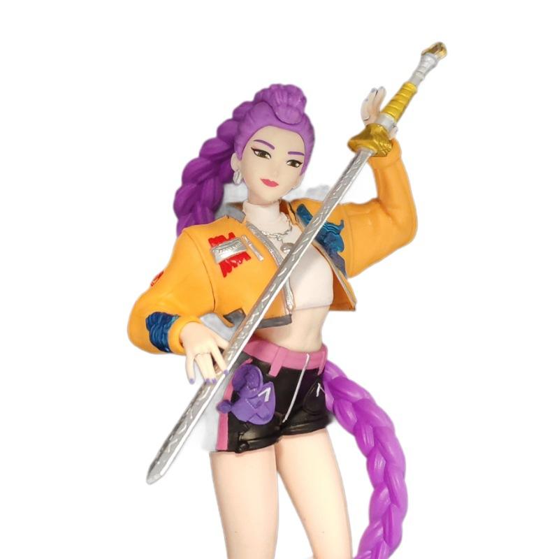 Hexenjäger Legion PVC Figur Modell 22cm hoch Schreibtisch-Display Anime Sammlerstück Montagebausatz