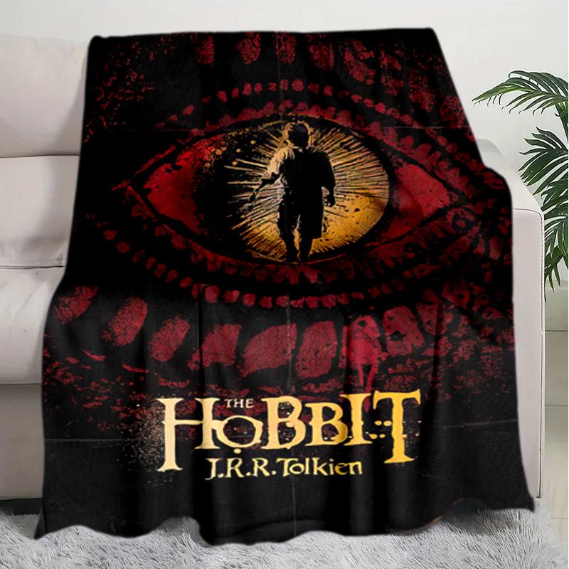 1PC The Lord of the Rings blanket, all-season lightweight home office outdoor nap multifunctional blanket, Christmas gifts
