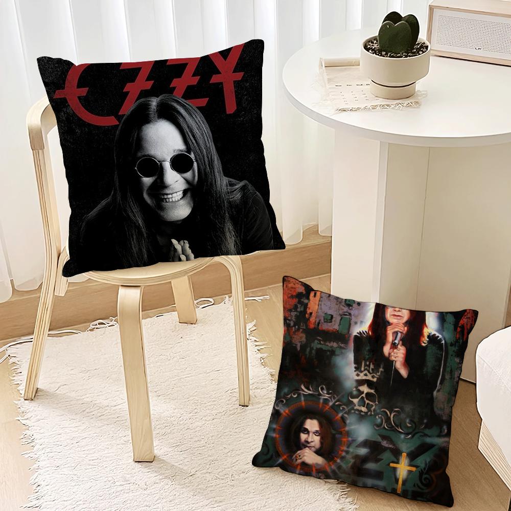 Classic Singer Ozzy O-Osbourne Cool cushion cover Soft Cushion Cases for Farmhouse Sofa Decor Home Decorations and Protector