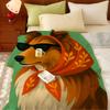 Art a-art d-dog Throw Flannel Throw Blanket, Lightweight Cozy, Durable Washable cute Cool