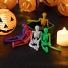 15PCS Halloween Stretchy Toys Sticky Hands Spider Webs Skeletons Party Favors for Kids Halloween Goodie Bag Fillers Game Prizes