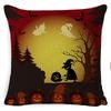 Pillow Case Holiday Party Halloween Horror Bat Office Pillow Case Car Waist Support Cushion Lumbar Pillow