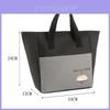 Puppy Letter Pattern Cartoon Lunch Bag For Students And Office Workers With Insulated Design