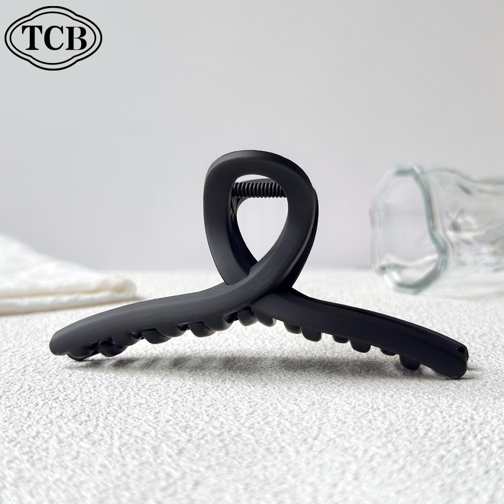 

2025 High-End Silicone Shark Hair Clip - Soft, Safe, Drop-Proof, Durable Hairpin Accessory 12.5*6*4.7 cm