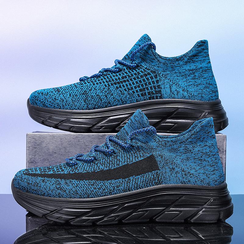 HKDQ Plus Size 48 Running Shoes Men Women Breathable Mesh Sneakers Non Slip Outdoor Sport Walking Shoes Comfortable Unisex Shoes