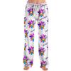Womens Pajama Pants Sleepwear Casual Drawstring Elastic Waist Pants Comfy Straight Yoga Loose Trousers