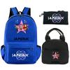 3Pcs/set Anime Demon Hunters Printed Backpack with Shoulder Bag Pencil Case for Student Boy Girl Schoolbag Large Capacity Waterproof Bookbag