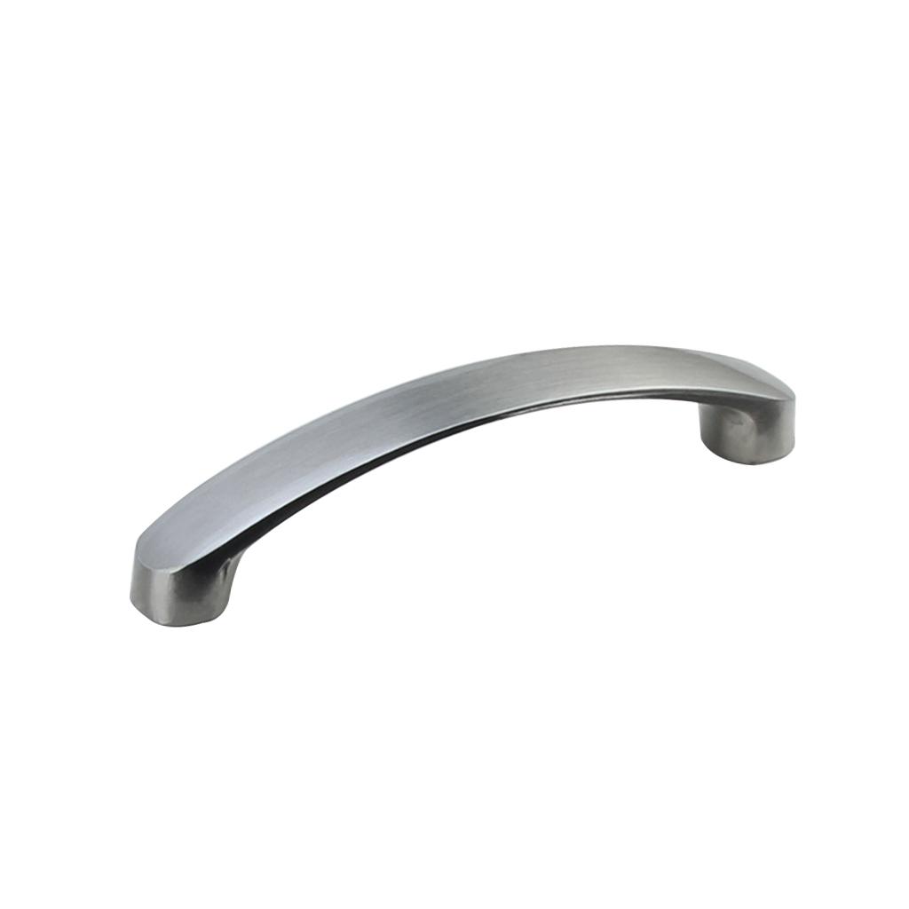

Aluminum Alloy Cupboard Pulls Kitchen Cabinet Drawer Handle Minimalist Wardrobe Handle Modern Furniture Decor Handle 96 срібло сірий колір