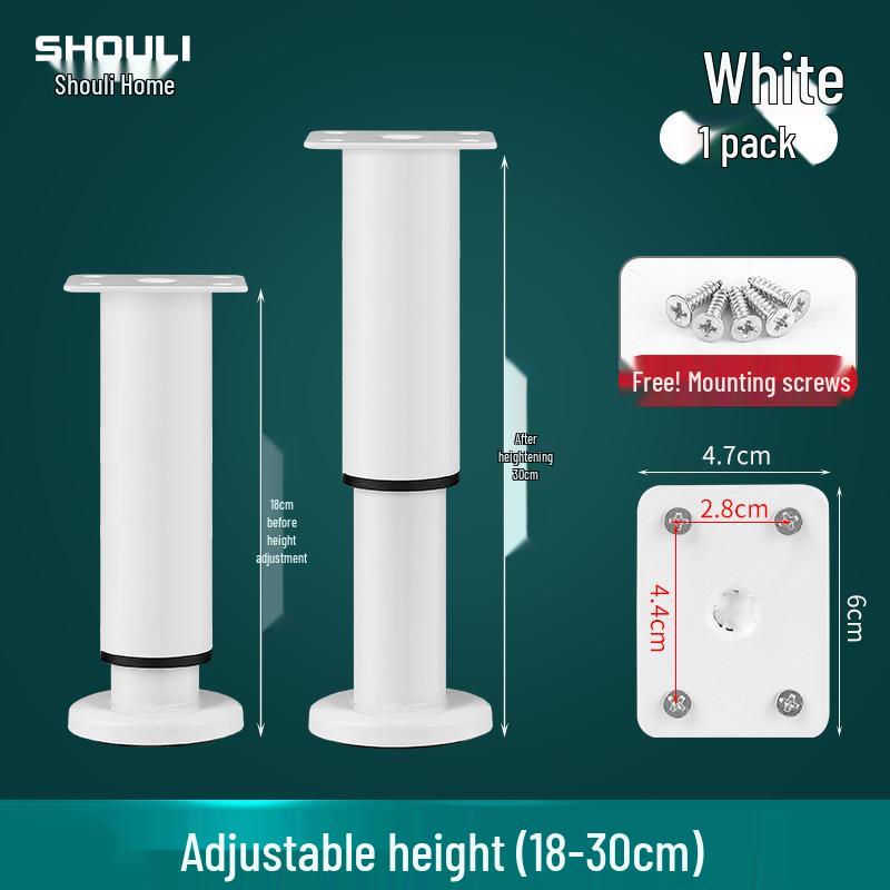 Adjustable Furniture Leg Heightening Base for Tables and Sofas