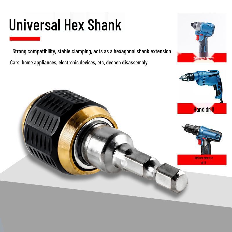 Hex Shank Quick Change Socket Adapter for Electric Drills