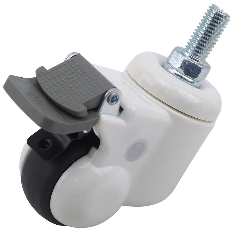 Durable TPR 3 Inch 360 Degree Rotating Mute Caster Wheels Universal