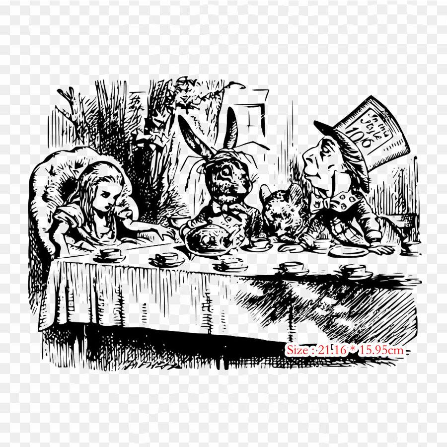 

Caterpillar Alices Adventures In Wonderland White Rabb Iron on Heat Transfer Printing, виниловые нашивки, наклейки для одежды, аппликации «сделай сам», моющиеся нашивки