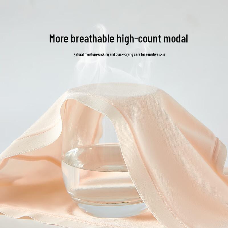 Urban Beauty Women's Modal & Bamboo Antibacterial Silk Crotch Panties