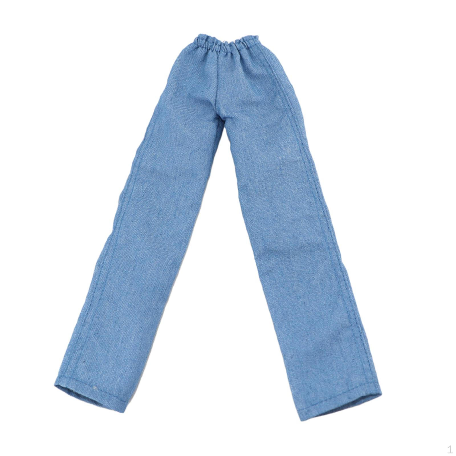 

1/6 Action Figure Pants Jeans Dressing up Fashion Loose 12 inch Male Trousers Ball