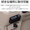 SEIWA Car Accessories Cigarette Lighter Socket Extension/Splitter F277 (2-way + 2 USB ports) Corded Type Maximum 72W/USB 2.4A