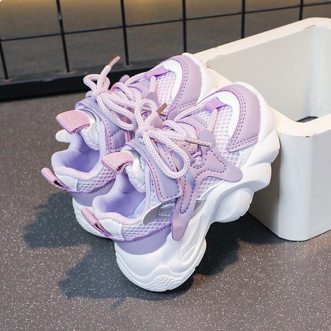 

Детские дышащие кроссовки: Повседневная обувь для мальчиков, детская обувь из сетки для малышей для весны и осени Size 21, Inner Length 13cm