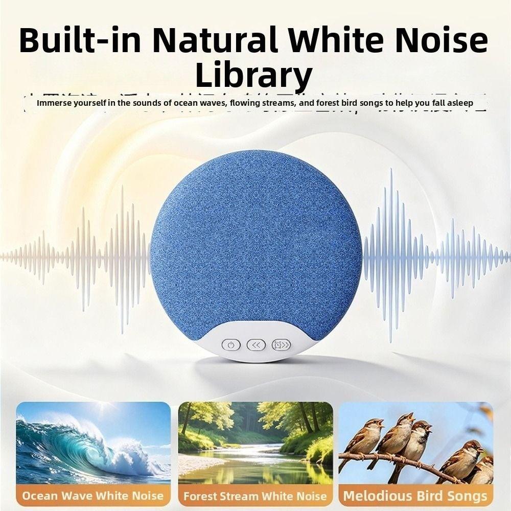 Bluetooth 5.4 White Noise Machine Sleep Aid Wireless Sleeping Speaker Deep Sleep Use