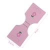 50Pcs Pink Flower Fold Packing Cardboard For Handmade Necklace Bracelet Headwear Hairband Display Cards Retail Hanging Labels
