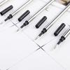 5Pcs Metal Refills 0.5Mm Blue Black Ink For Ballpoint Pens Gel Pen Replacement