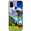 Popular Case For Samsung Galaxy M31 Case Tempered Glass Back Cover Case For Samsung M30s A21s M21 M31s A71 A51 Case Funda Coque
