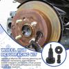 Instrument de Curățare Butuc Roată Auto Kit Curățător de Întreținere Măcinare Prezoane și Butuc Roată pentru Piulițe, Mașină și Camion