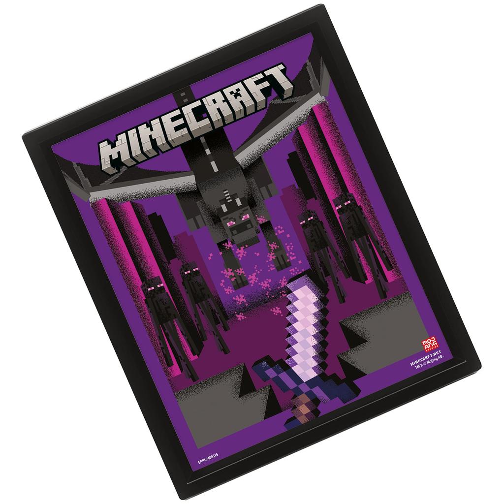 Minecraft 3D Lenticular Poster